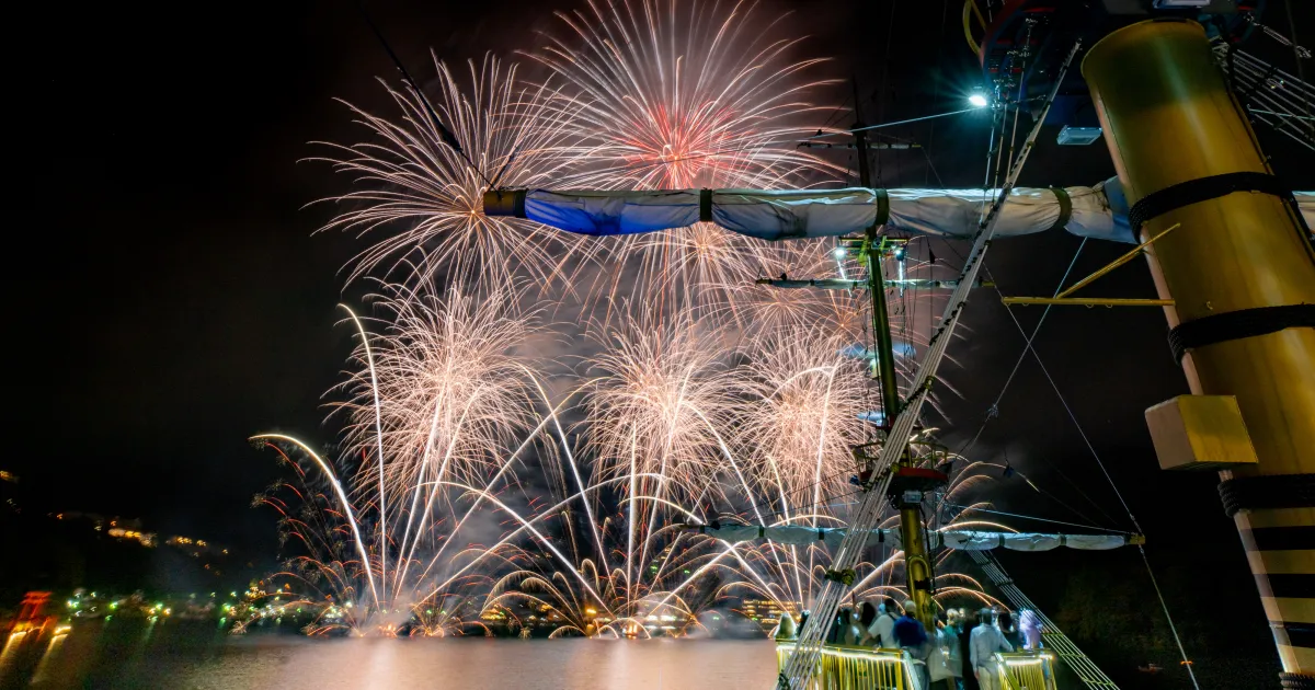 Lake Ashi Summer Festival Week Fireworks Festivals