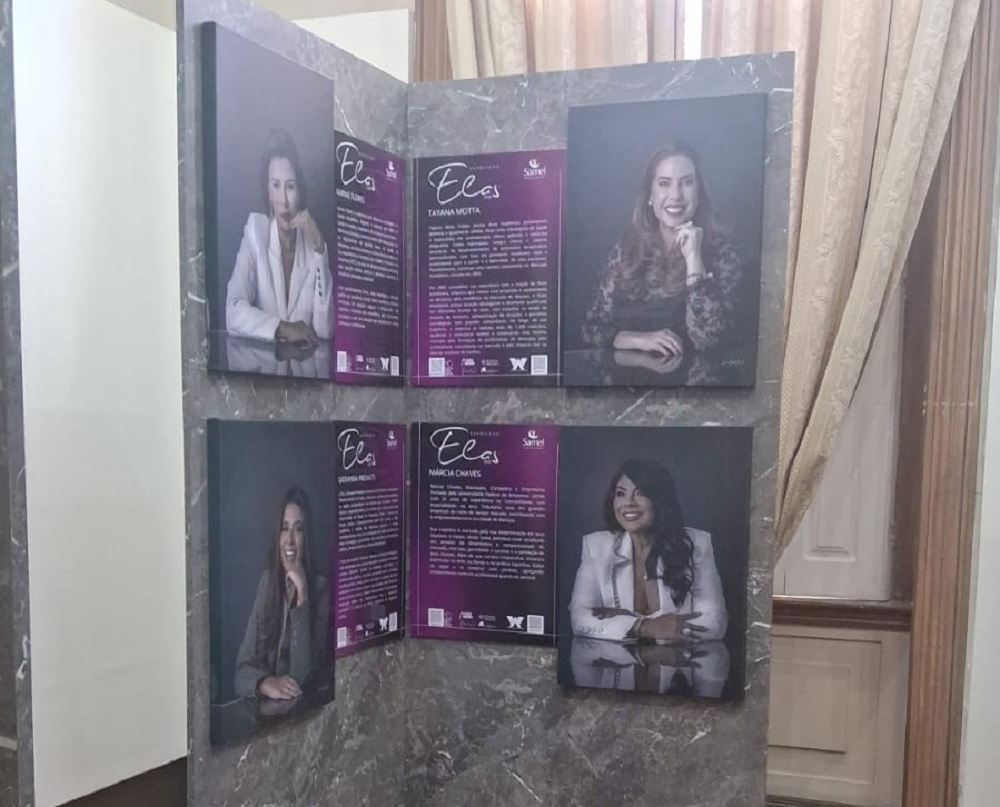 Exposição fotobiográfica no Palácio da Justiça