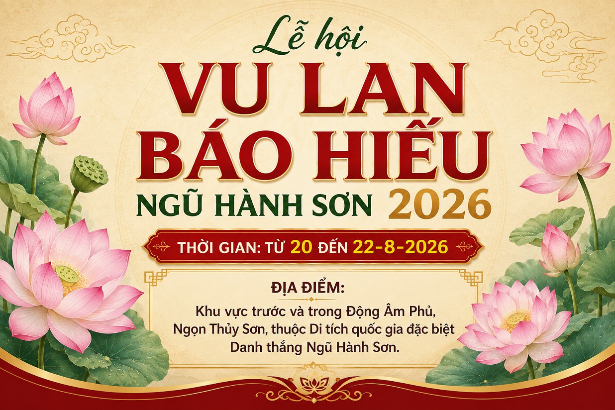 Lễ hội Vu Lan báo hiếu Ngũ Hành Sơn 2026