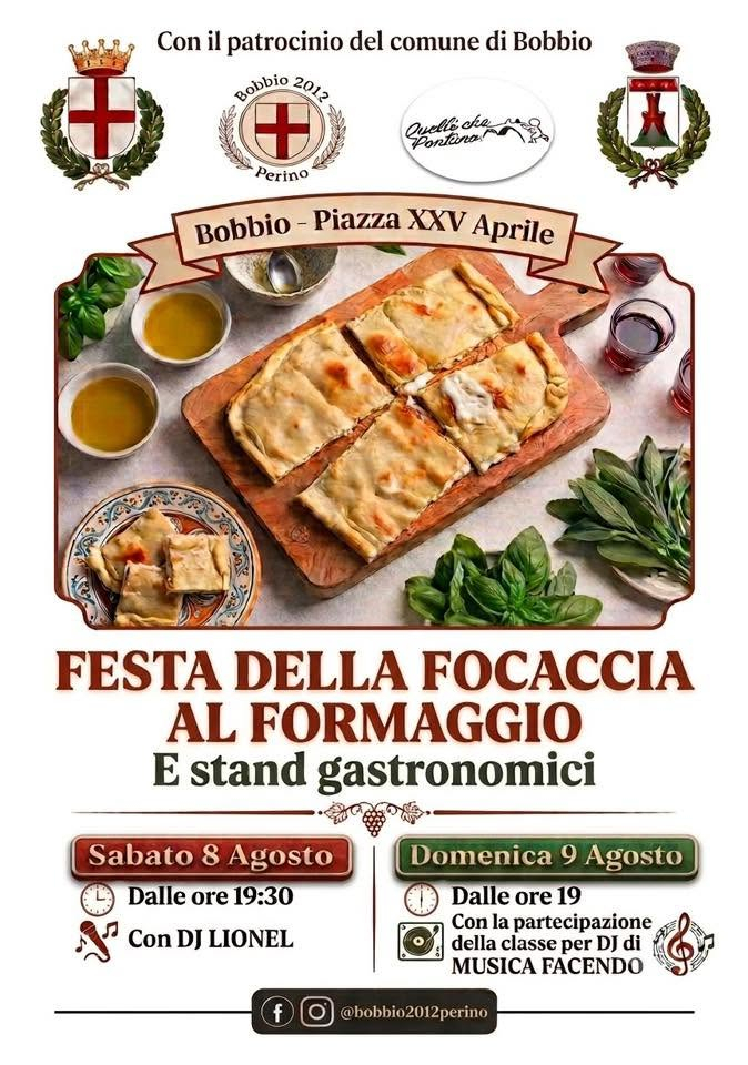 Festa della focaccia al formaggio