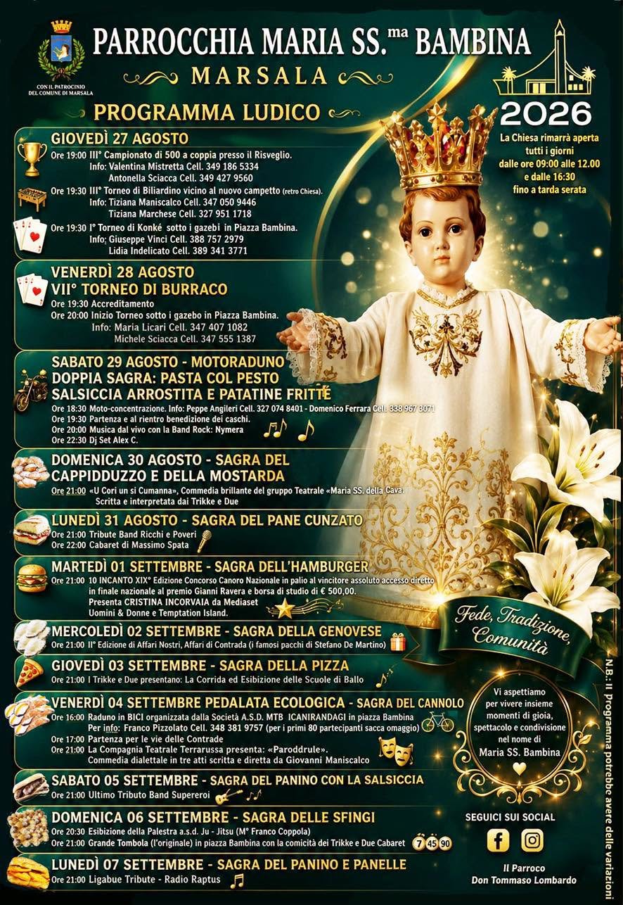 Festa di Maria Santissima Bambina