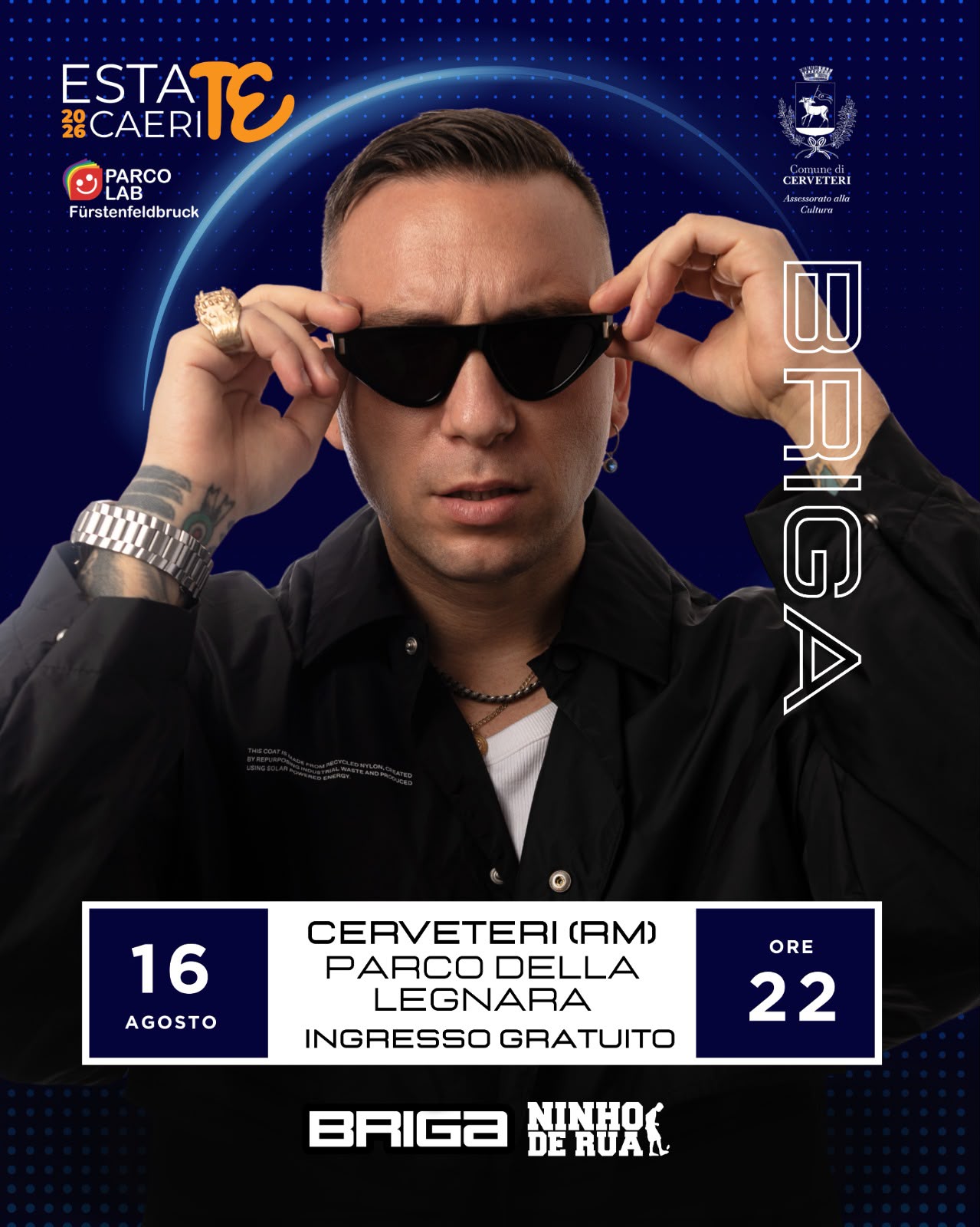Briga in concerto a Cerveteri