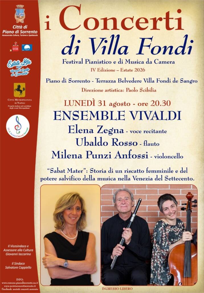 Estate Blu 2026: I Concerti di Villa Fondi - Festival pianistico e di Musica da Camera