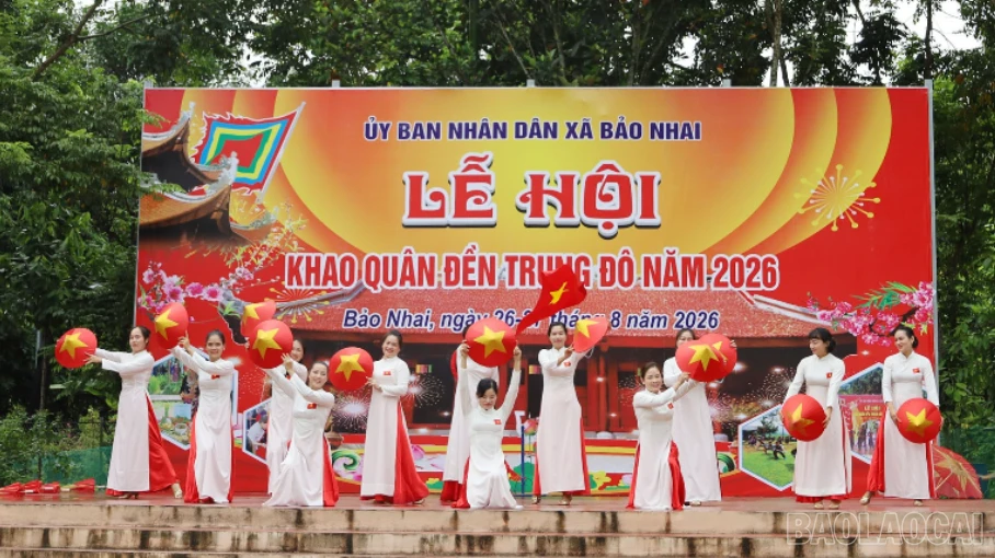 Lễ hội Khao Quân đền Trung Đô