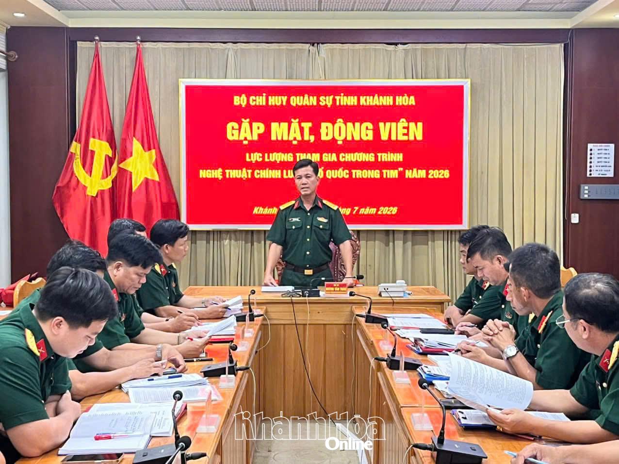 Chương trình nghệ thuật chính luận “Tổ quốc trong tim”