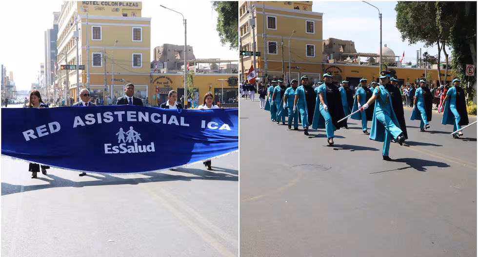 Ceremonia Cívica y Desfile Institucional por el 90° Aniversario de la Seguridad Social