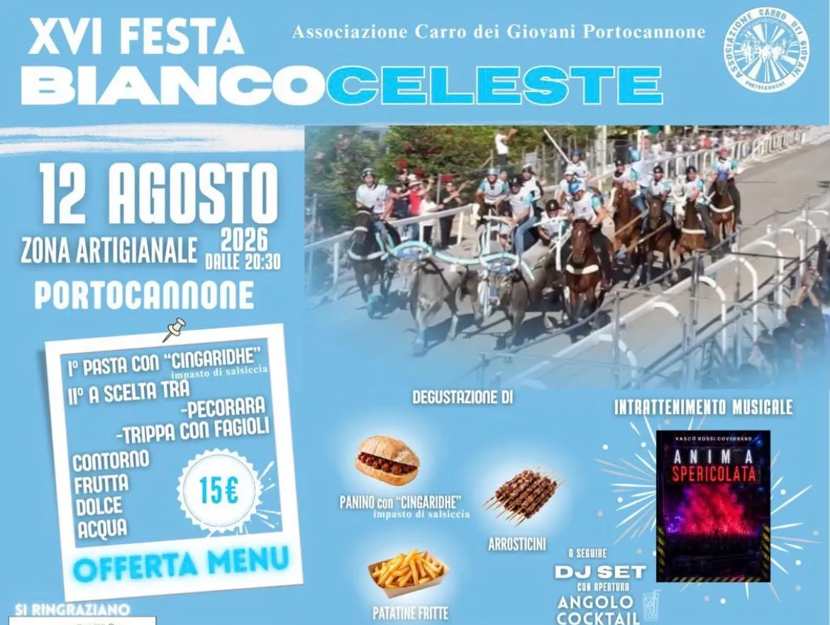 XVI Festa Bianco Celeste