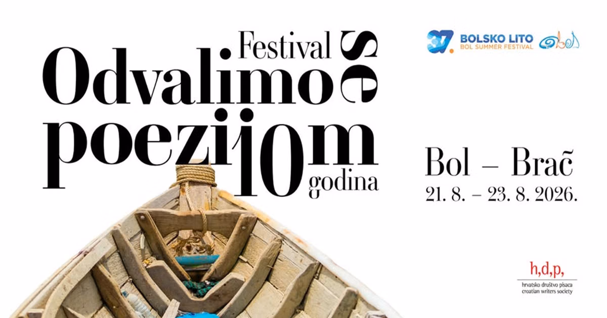 OTOČKI PJESNIČKI FESTIVAL 'Odvalimo se poezijom'