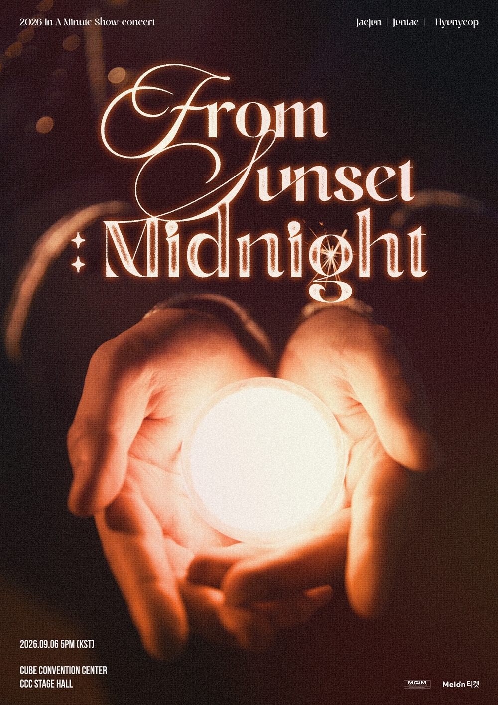 In A Minute show concert ‘FROM SUNSET : MIDNIGHT’