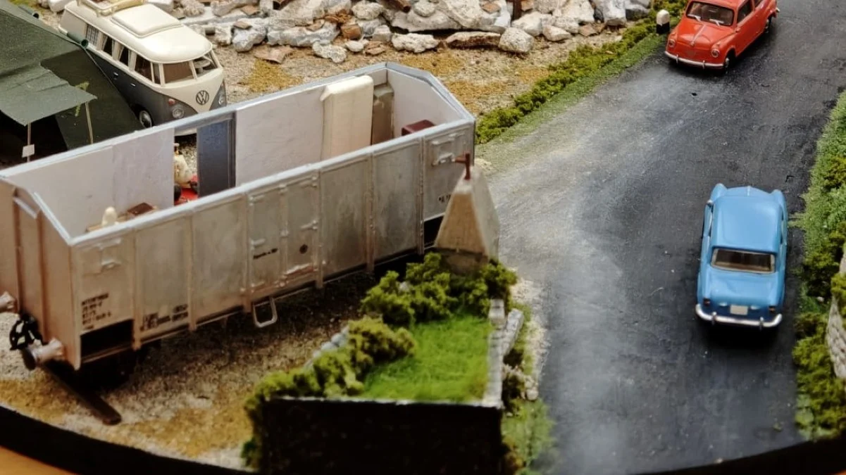 Il futuro ridotto, piccola mostra di modellismo statico di varie scale e soggetti