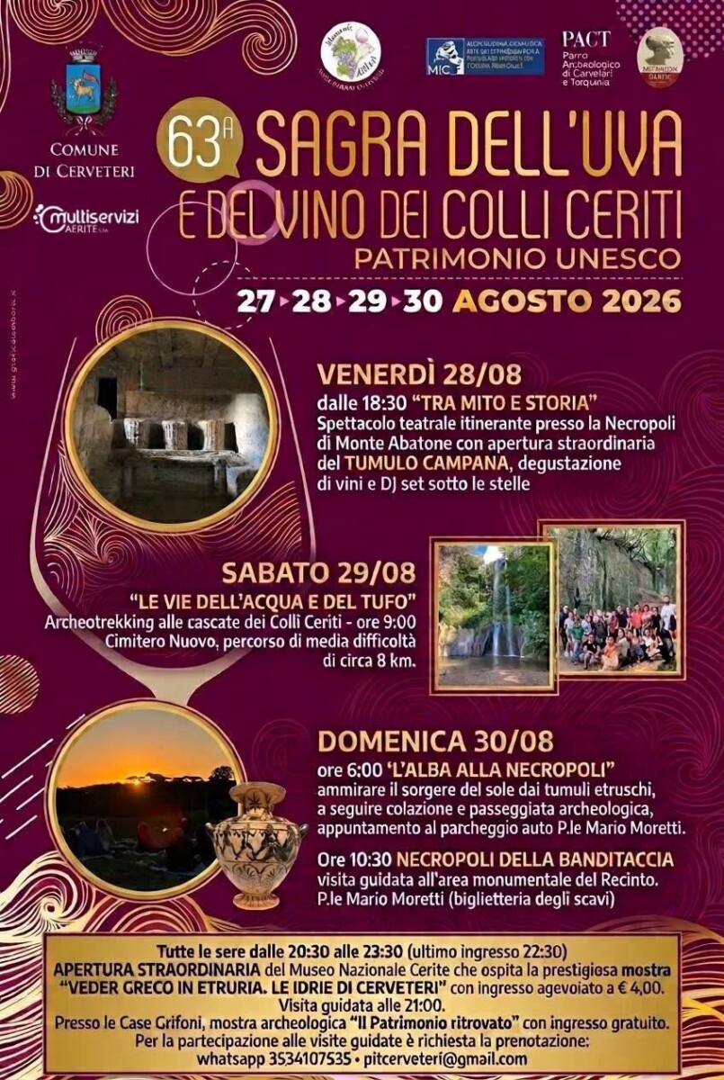 Sagra dell’Uva e del Vino dei Colli Ceriti