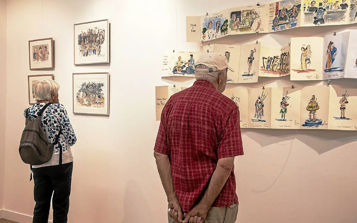 Exposition des Urban Sketchers