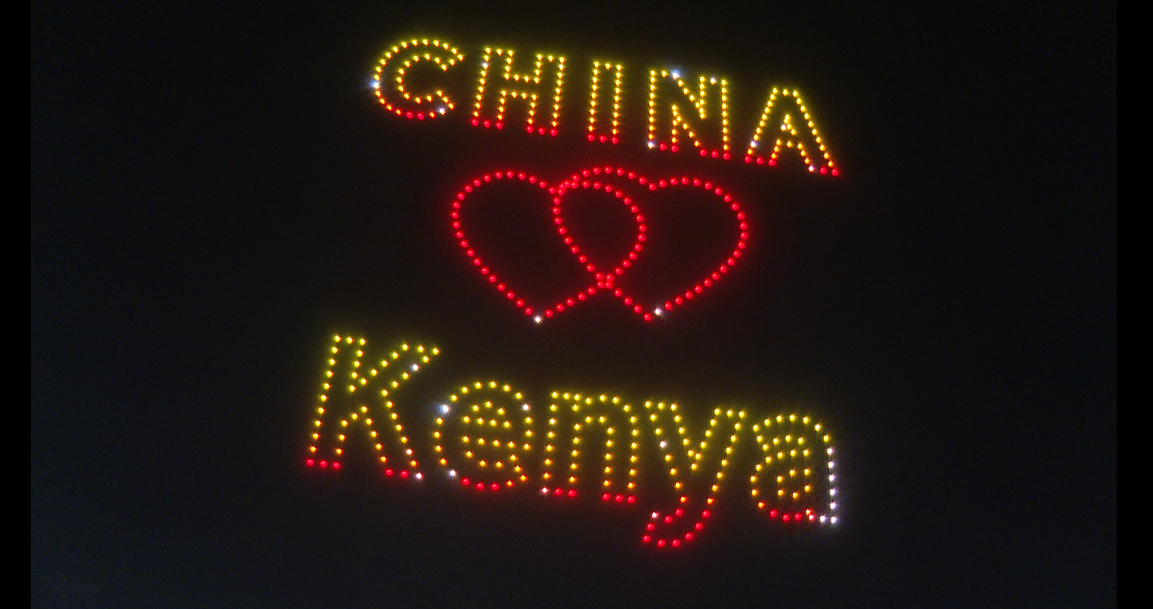 Kenya-China Friendship Drone Show