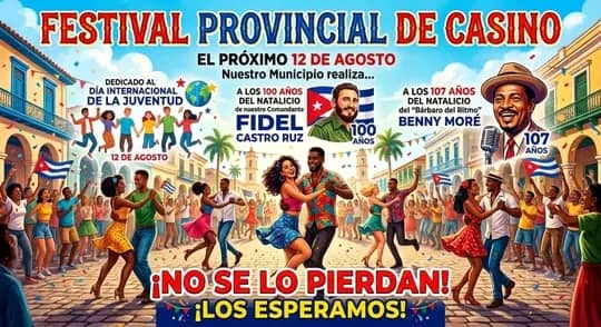 Festival Provincial de Ruedas de Casino