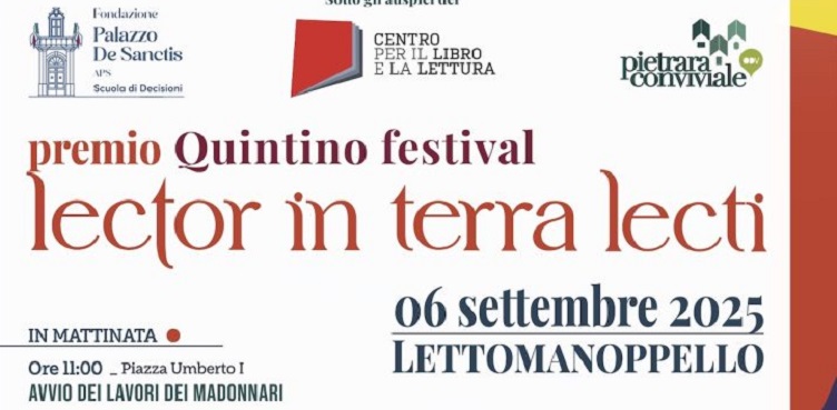 Premio "Lector in terra Lecti. Quintino Festival dei Lettori"