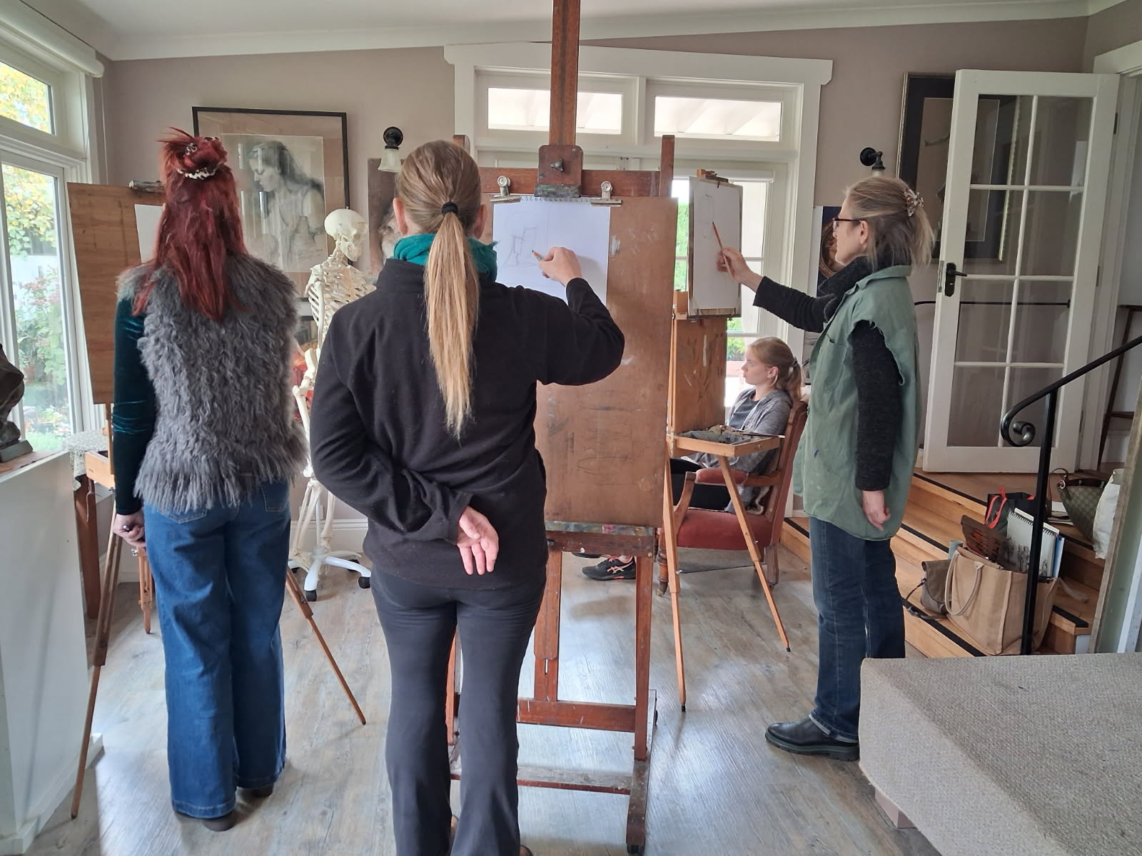 New School of Classical Painting Students' Work Exhibition