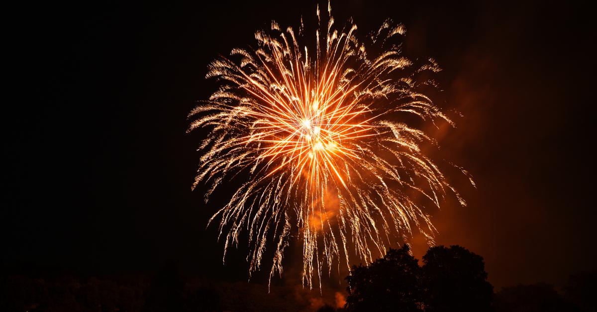 Heisterberger Weiher in Flammen
