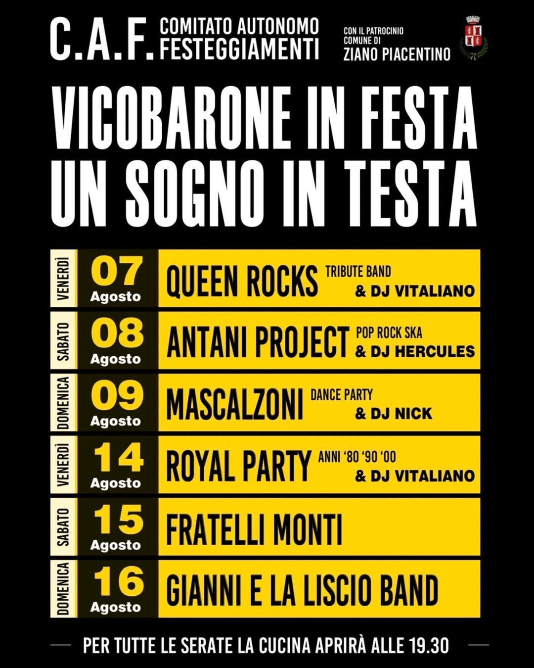 Vicobarone in festa - Un sogno in testa