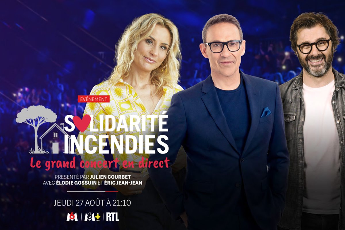 Solidarité incendies : le grand concert en direct