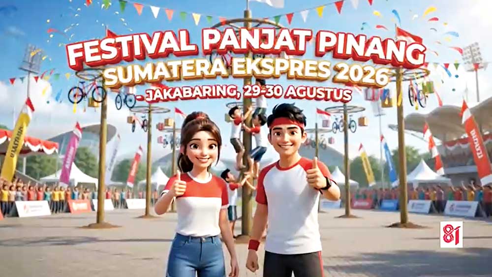 Festival Panjat Pinang Sumatera Ekspres 2026