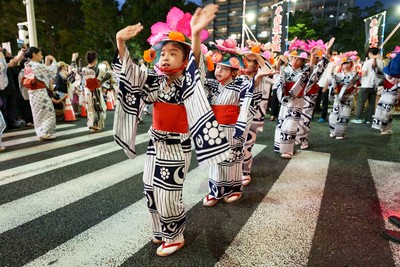 千葉の親子三代夏祭り