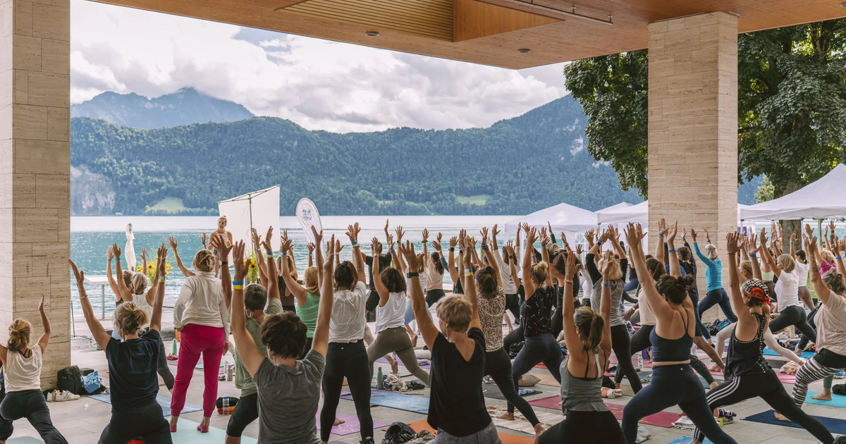 Yoga meets Weggis Summer Festival