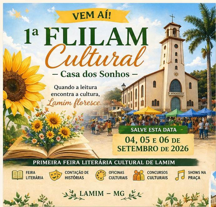 1ª FLILAM – Feira Literária de Lamim
