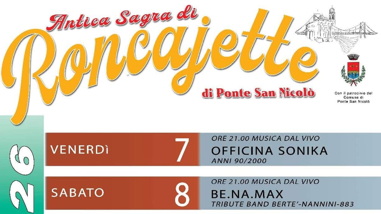 Antica sagra di Roncajette di Ponte San Nicolò