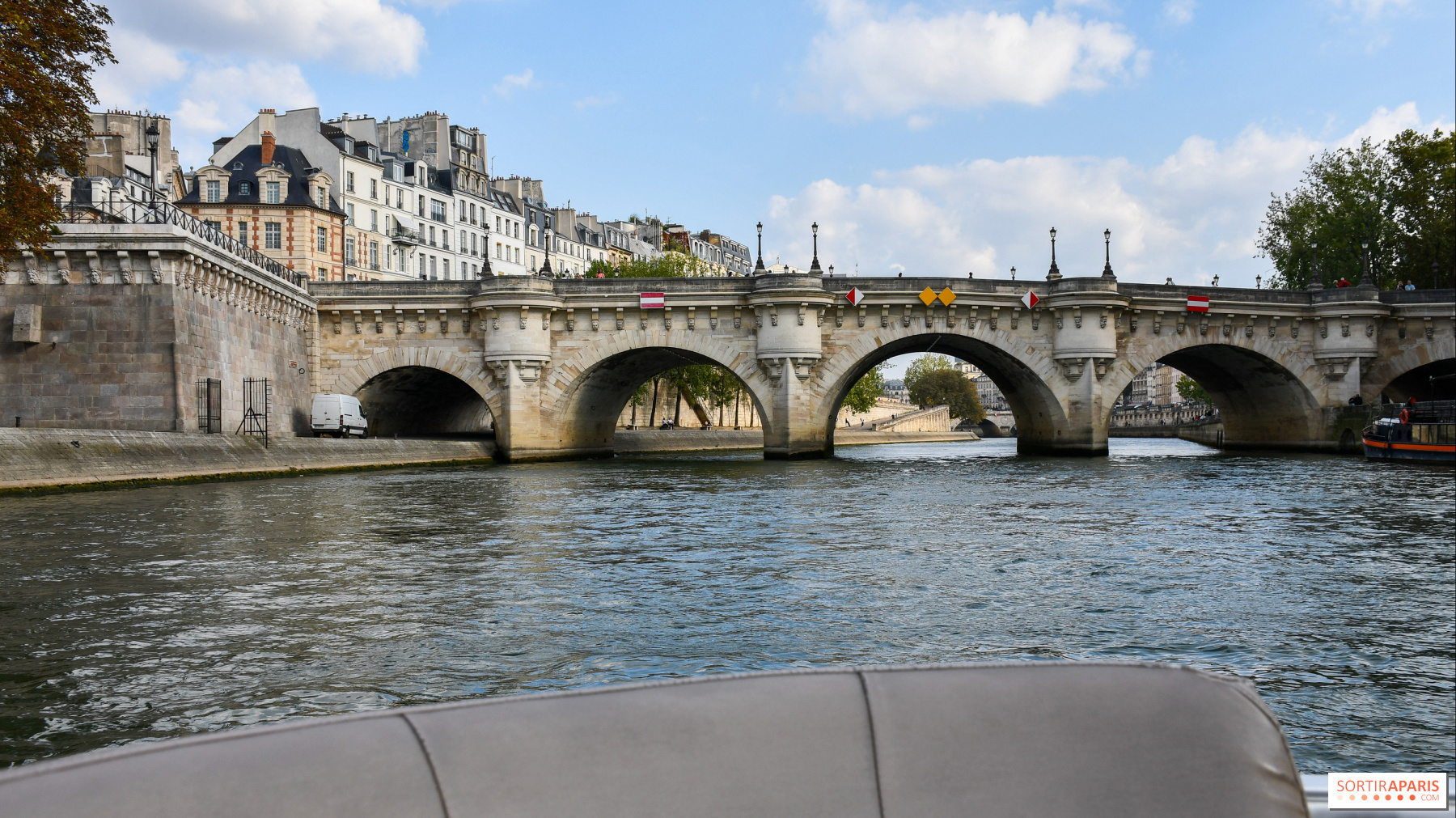 Croisière sur la Seine pour les Journées du Patrimoine à Paris