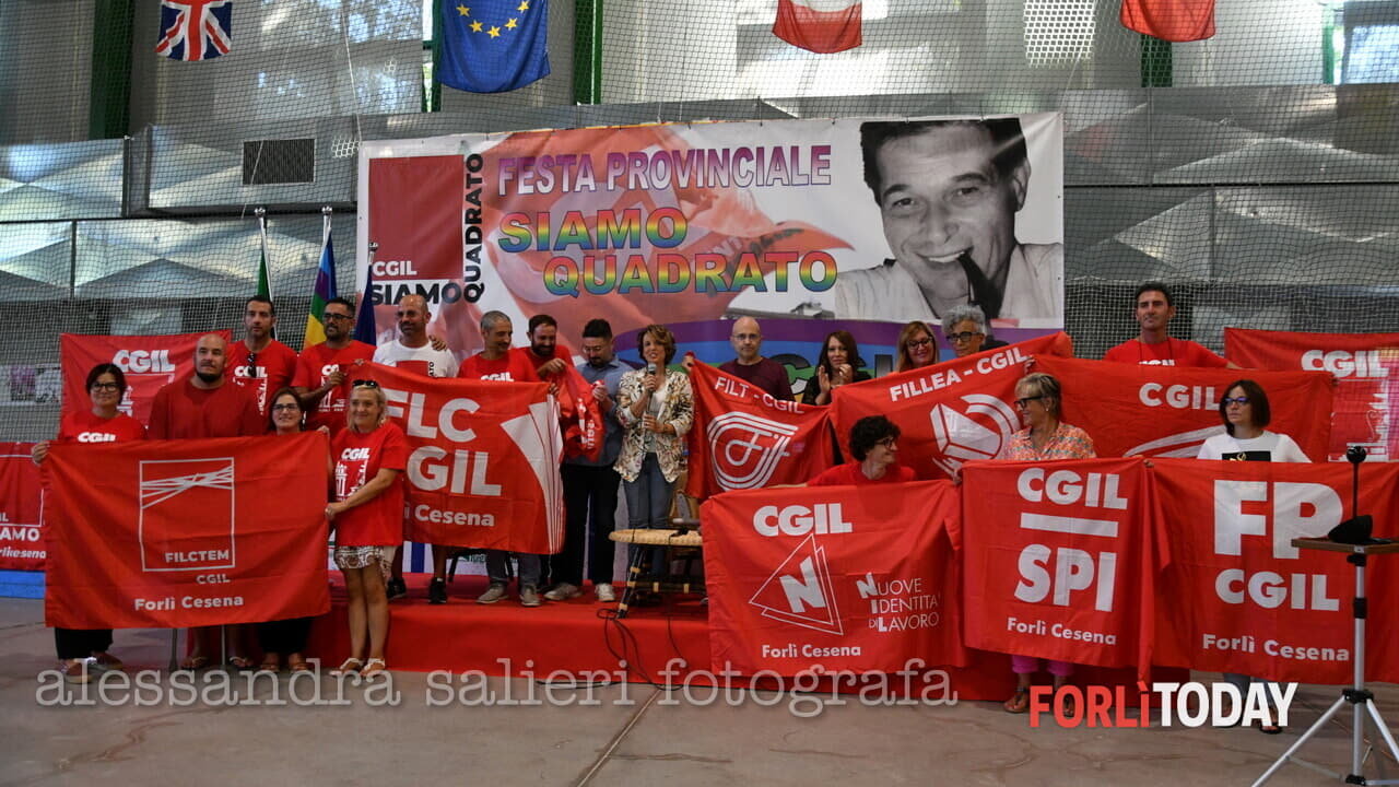 Festa provinciale della Cgil Forlì-Cesena