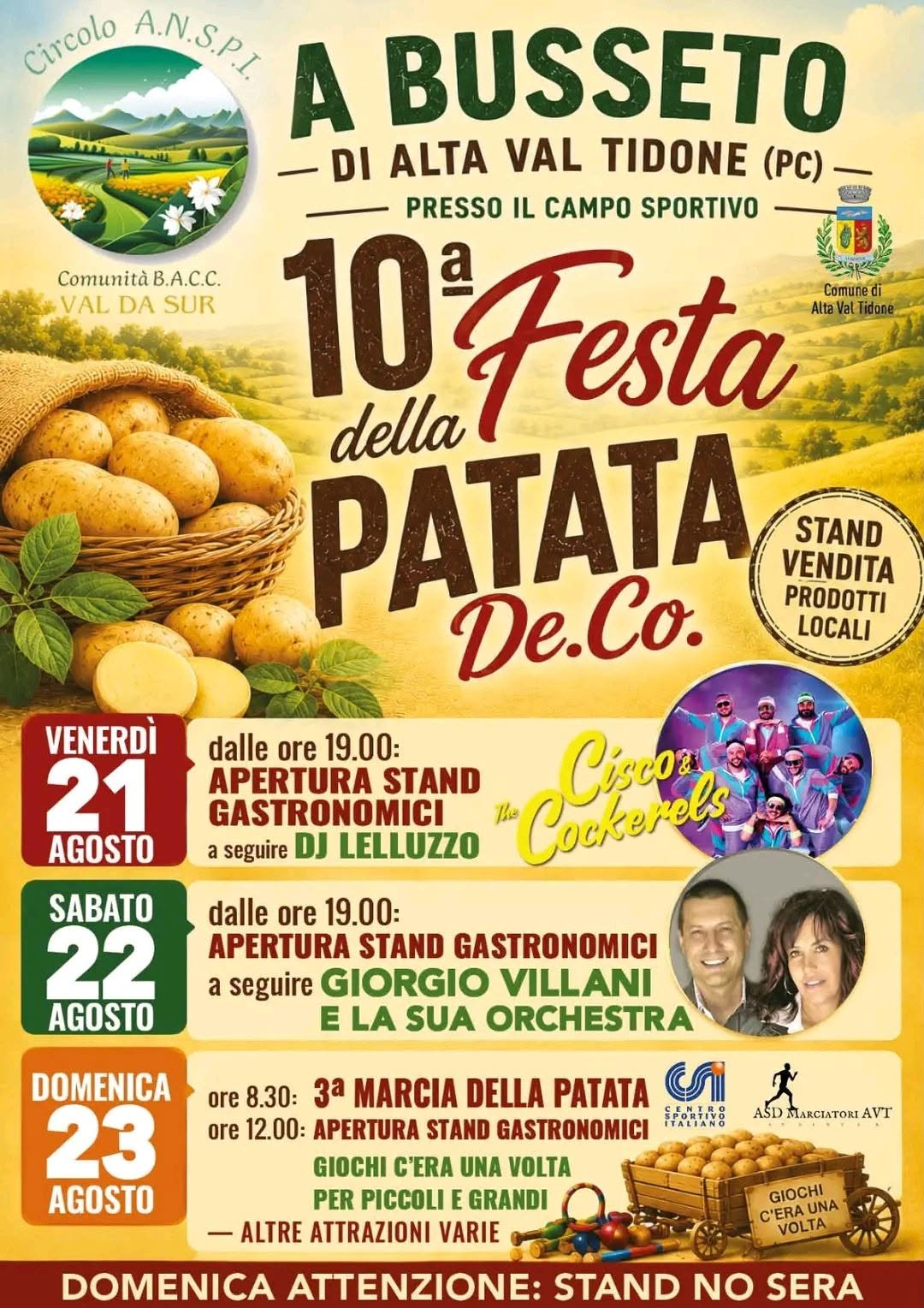 9ª Festa della Patata De.Co.
