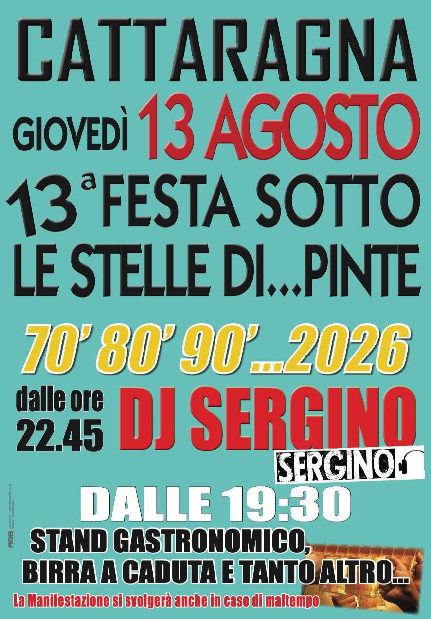 Festa sotto le Stelle di... Pinte
