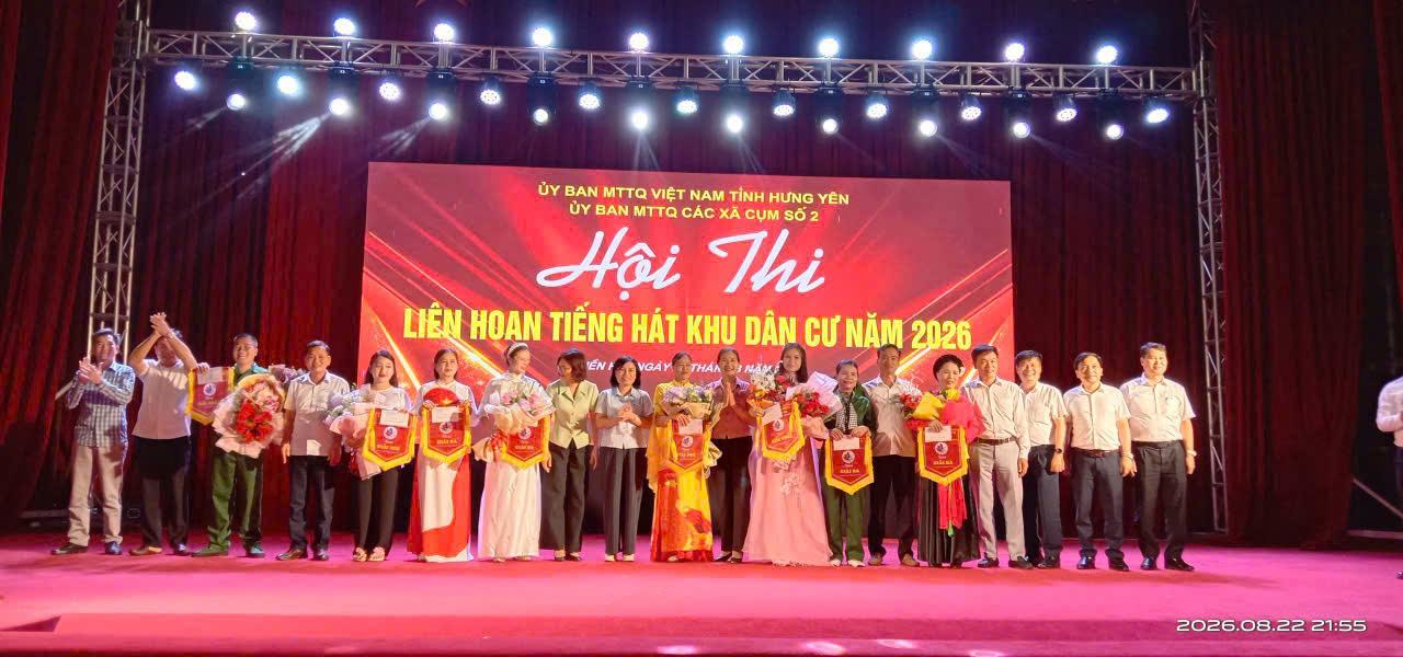 Hội thi Liên hoan tiếng hát khu dân cư