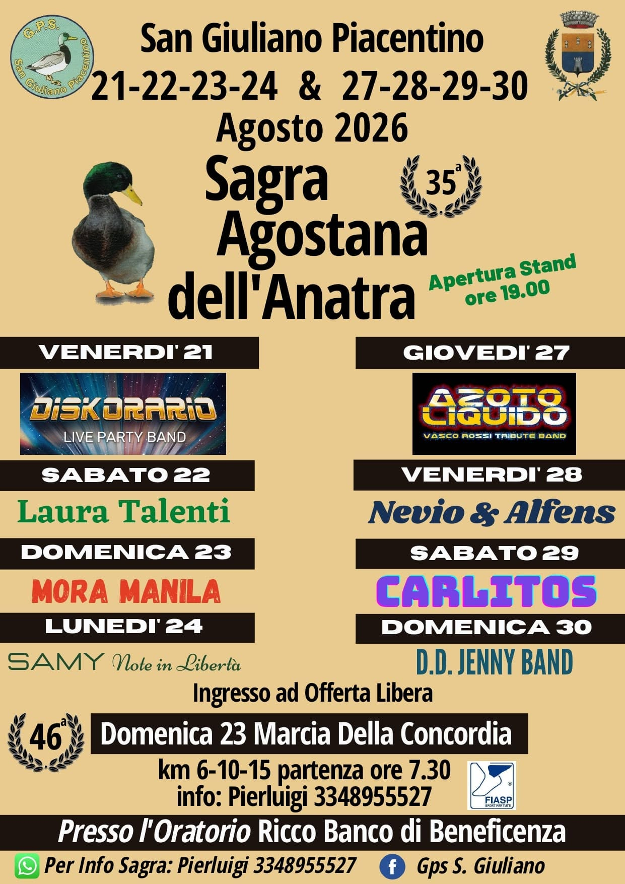 Sagra Agostana dell'Anatra