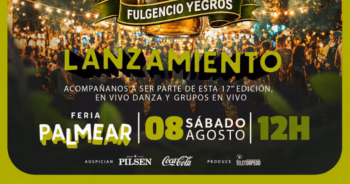 Festival del Licor de Fulgencio Yegros (en Feria Palmear)