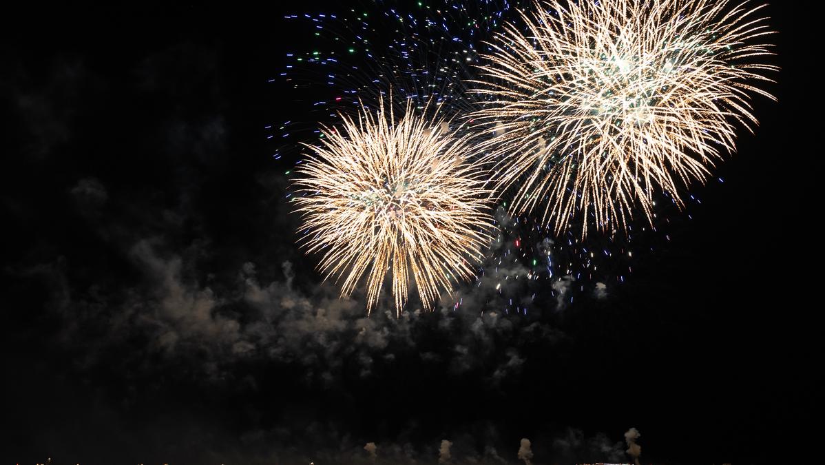 Fuochi d’artificio di Ferragosto in Riviera
