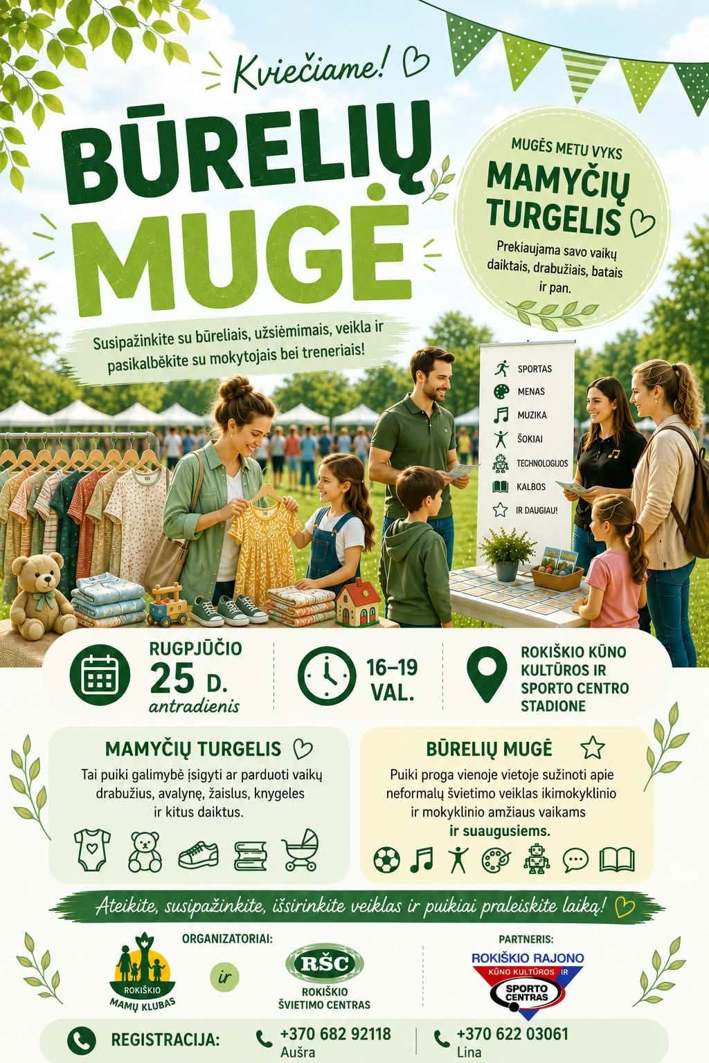 Būrelių mugė ir mamyčių turgelis
