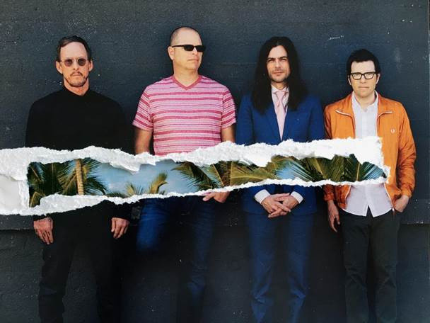 Weezer en concert à Paris