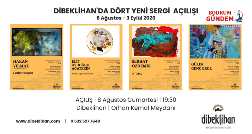 Dibeklihan Dört Yeni Kişisel Sergi