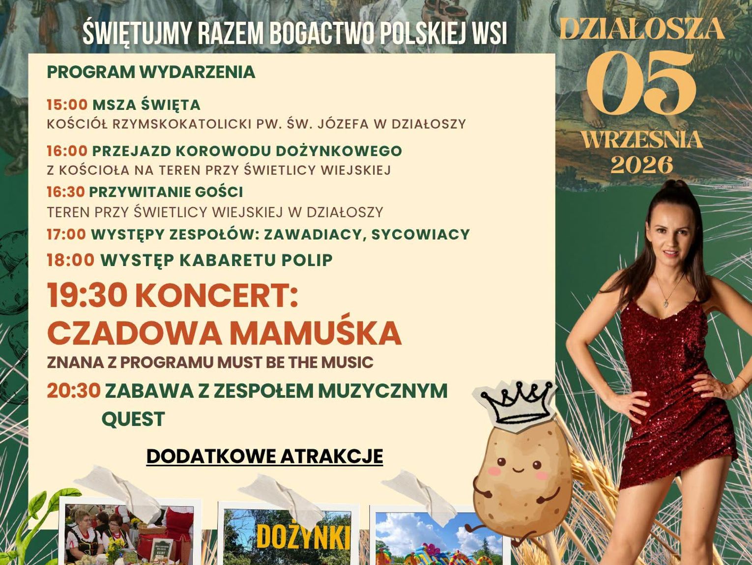 Dożynki Gminne i Święto Ziemniaka
