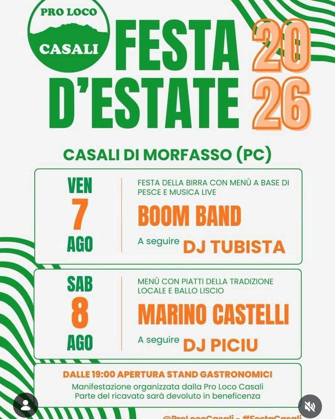 Casali - Festa d'Estate