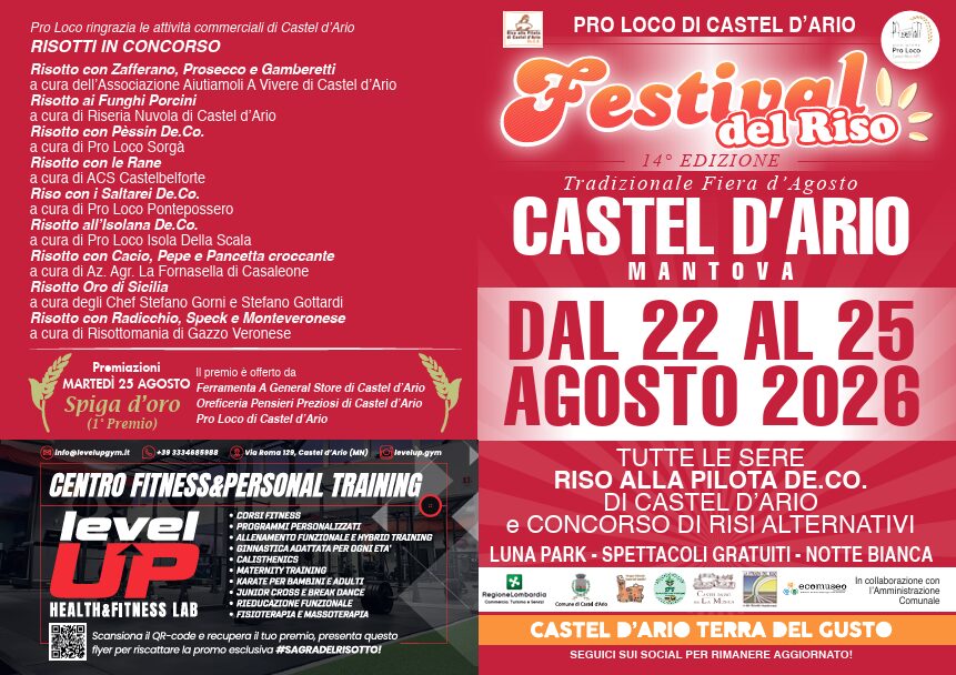 Festival del Riso 2026