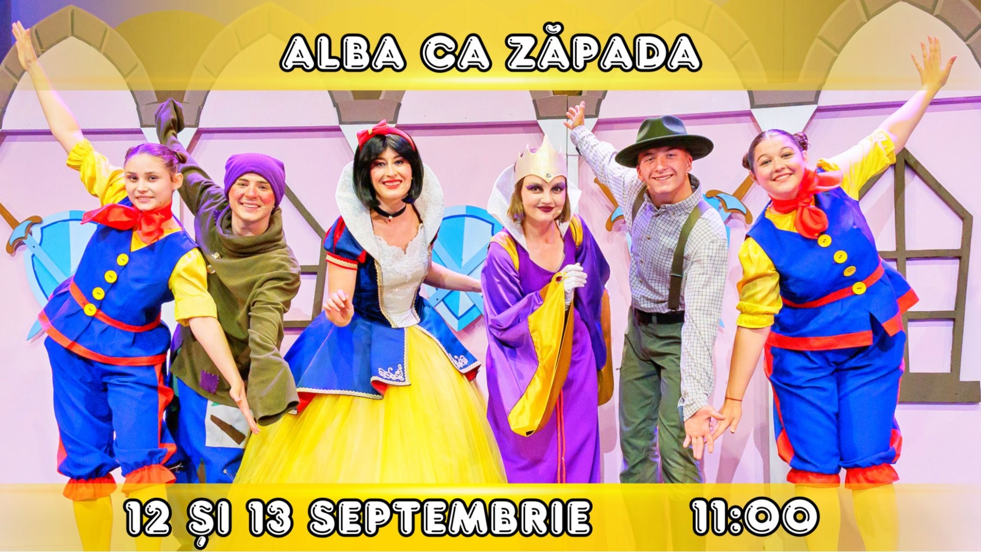 Alba ca Zăpada - Spectacol Interactiv pentru copii