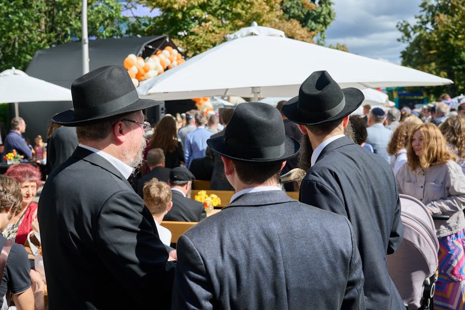 Straßenfest der Chabad-Gemeinde in Berlin