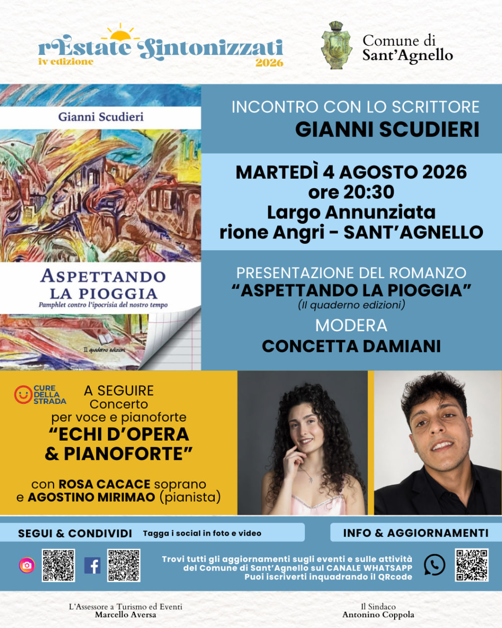rEstate Sintonizzati 2026: Aspettando la pioggia & Echi d’opera & pianoforte