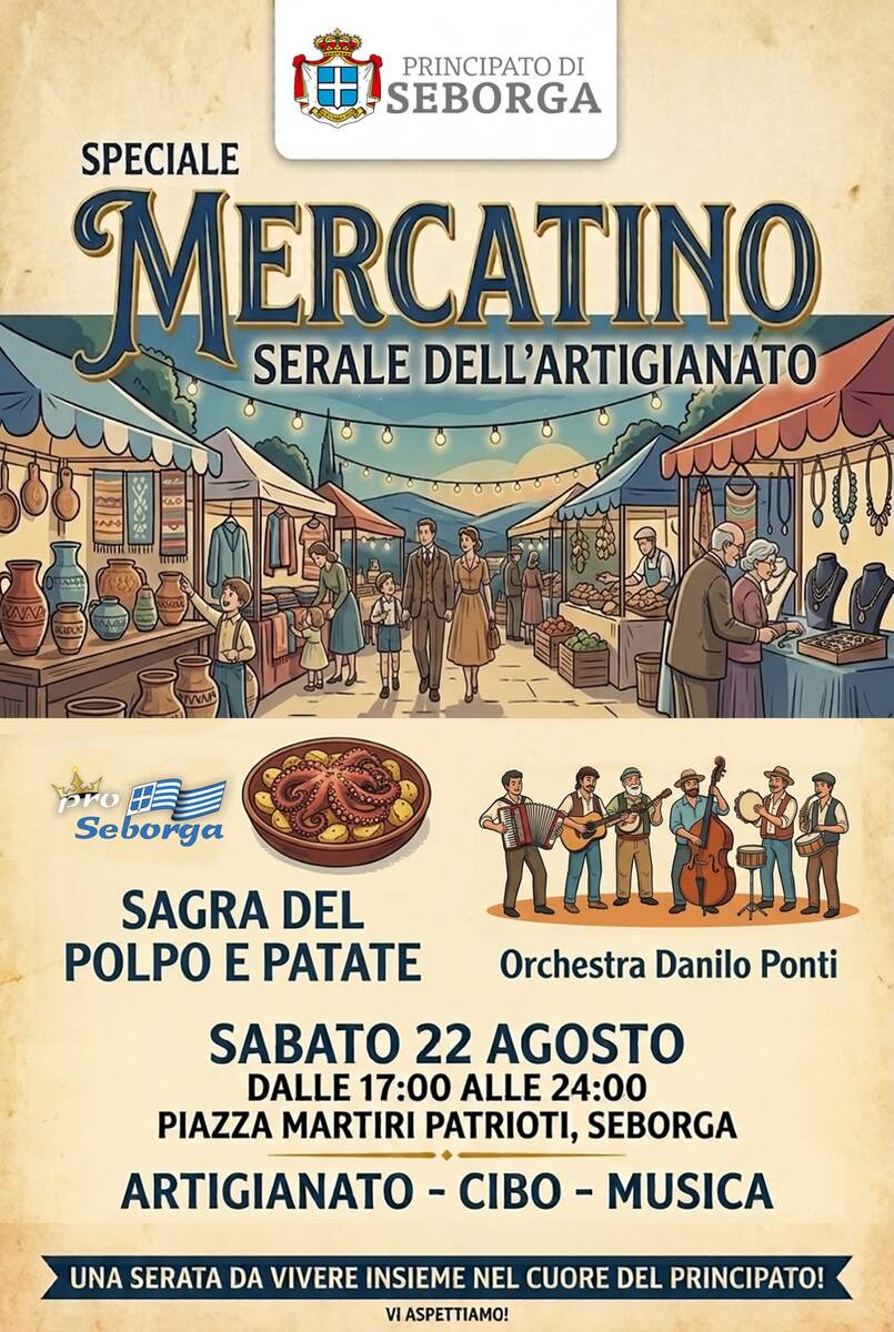 Mercatino dell'Artigianato e Sagra del polpo e patate