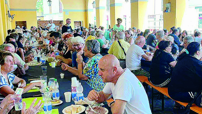 Gran festa di Ferragosto degli Alpini