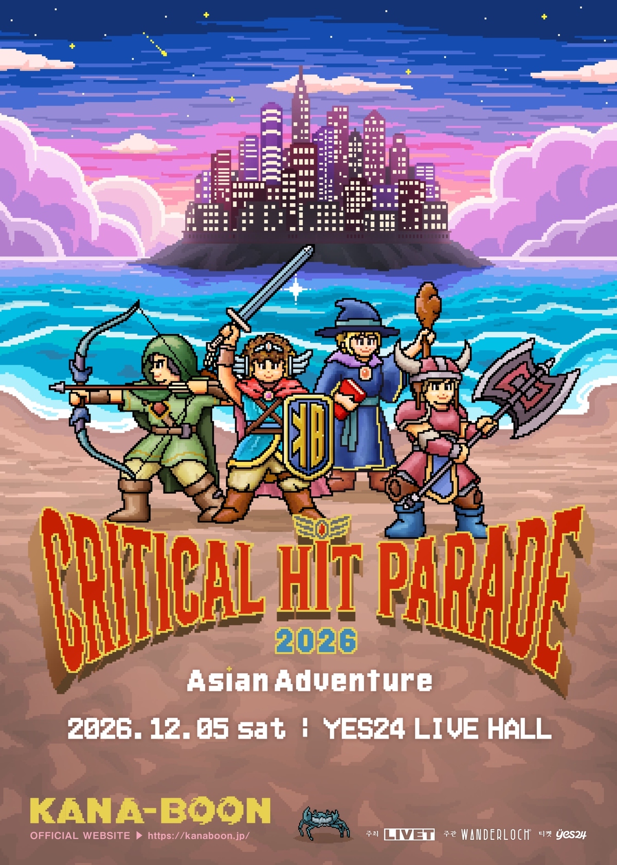 KANA-BOON 「CRITICAL HIT PARADE」 - Asian Adventure -