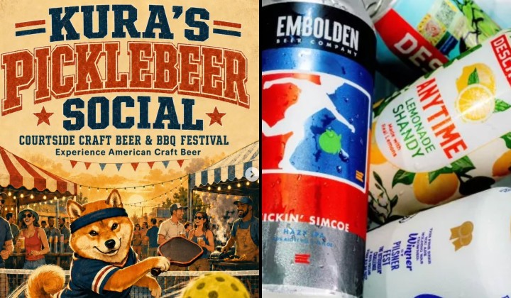 Kura’s PickleBeer Social — a Courtside Craft Beer and BBQ Festival