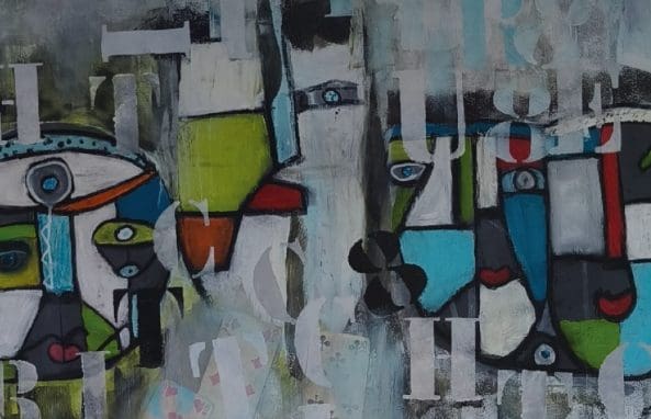 Exposição de pintura de Jerónima